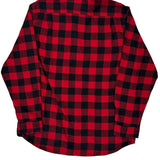 Lee Checked Flannel Shirt - XL Black Cotton