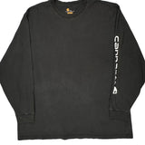 Carhartt Long Sleeve T-Shirt - 2XL Black Cotton