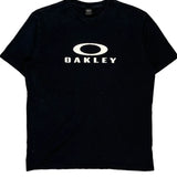 Oakley Spellout T-Shirt - 2XL Black Cotton