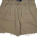 Polo By Ralph Lauren Chino Shorts - 34W 7L Beige Cotton