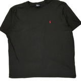 Polo By Ralph Lauren T-Shirt - 2XL Black Cotton