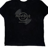 Myrtle Beach Hard Rock Cafe Graphic T-Shirt - XL Black Cotton