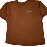 Oneita T-Shirt - XL Brown Cotton