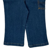 12 Months Oshkosh Dungarees - 3XS Blue Cotton Blend