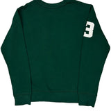 Age 10-12 Polo Players Polo By Ralph Lauren Graphic Sweatshirt - Medium Green Cotton