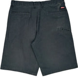 Dickies Carpenter Shorts - 34W 11L Black Cotton