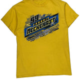 Frankie Heckenast Jr. Unbranded Graphic T-Shirt - Small Yellow Cotton