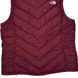 The North Face Gilet - XL Burgundy Polyester