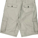 American Eagle Cargo Shorts - 34W 11L Beige Cotton