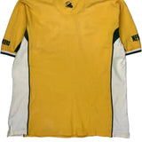 Green Bay Packers Nfl Football Polo Shirt - Large White Cotton