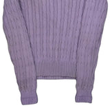 Ralph Lauren Jumper - XL Purple Cotton