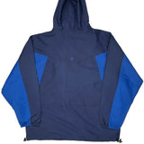 Timberland Windbreaker - Large Blue Nylon