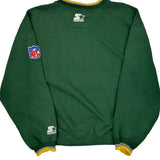 Green Bay Packers Starter Nfl Sweatshirt - Large Green Cotton