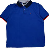Tommy Hilfiger Polo Shirt - XL Blue Cotton