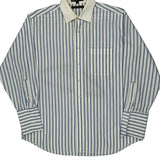 Tommy Hilfiger Striped Shirt - XL Blue Cotton