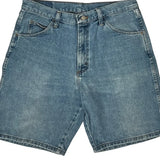 Wrangler Denim Shorts - 30W 8L Blue Cotton