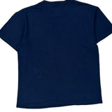 Seattle Seahawks N.F.L. Team Apparel T-Shirt - Medium Navy Cotton