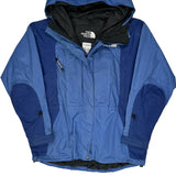 The North Face Waterproof Jacket - Small Blue Nylon