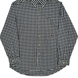 Tommy Hilfiger Checked Shirt - Large Black & White Cotton