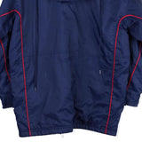 Age 16-18 Adidas Jacket - XL Navy Nylon