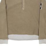 Armani Jeans Sweatshirt - Medium Khaki Cotton