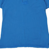 Napapijri Polo Shirt - Large Blue Cotton
