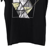 Jackberg Graphic T-Shirt - Medium Black Cotton