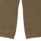 Navigare Jeans - 33W 26L Brown Cotton