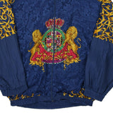 1980s Argel Jacket - Medium Navy Nylon