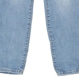 Halle Mid Rise Super Skinny True Religion Skinny Jeans - 28W UK 8 Blue Cotton