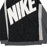Nike Spellout Jacket - XL Grey Nylon