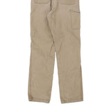 Paint Splattered Carhartt Trousers - 38W 34L Beige Cotton