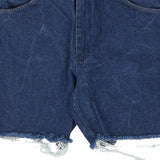 Wrangler Denim Shorts - 32W 7L Blue Cotton