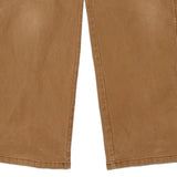 Dickies Carpenter Trousers - 37W 30L Brown Cotton