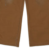Dickies Carpenter Trousers - 38W 30L Brown Cotton