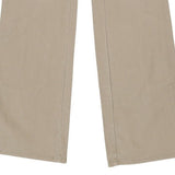 Dickies Trousers - 30W UK 10 Beige Cotton Blend