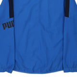 Age 15-16 Puma Track Jacket - Large Blue Polyester