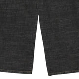 Hip Hop Qruel Jeans - 36W 30L Black Cotton