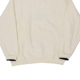 Pooh Graphic Sweatshirt - Medium Cream Cotton Blend