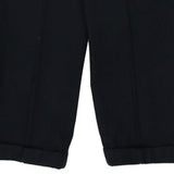 Canali Trousers - 35W 27L Navy Virgin Wool
