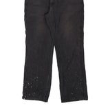 Dickies Trousers - 38W 30L Black Cotton