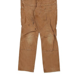 Carhartt Double Knee Carpenter Trousers - 32W 32L Brown Cotton