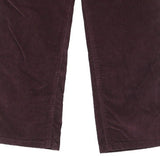 Calvin Klein Jeans Cord Trousers - 34W UK 12 Purple Cotton