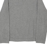 Napapijri Spellout Sweatshirt - Large Grey Cotton Blend