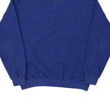Blank Fruit Of The Loom Sweatshirt - Large Blue Cotton Blend