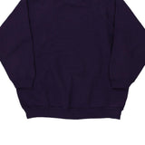 Blank Just My Size Sweatshirt - XL Purple Cotton Blend