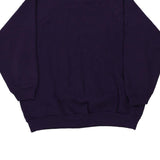 Blank Just My Size Sweatshirt - XL Purple Cotton Blend
