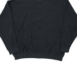Blank Athletic Works Sweatshirt - 2XL Black Cotton Blend
