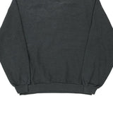 Blank Jerzees Sweatshirt - Large Grey Cotton Blend
