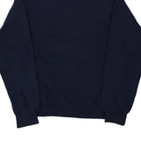 Blank Fruit Of The Loom Sweatshirt - Small Navy Cotton Blend